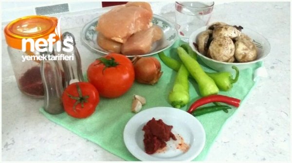 Κοτόπουλο σοτέ με λαχανικά και μανιτάρια (στην πλήρη γεύση του)