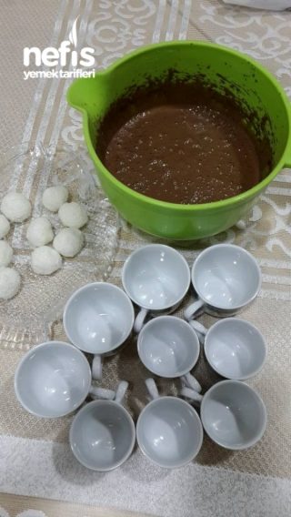 Cocostar Dolgulu Fincan Kek (nefis Pamuk Kek)