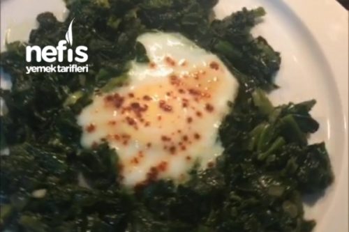 Yumurtalı Ispanak (Videolu) Tarifi