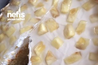 Muzlu Ananaslı Leziz Pasta Tarifi