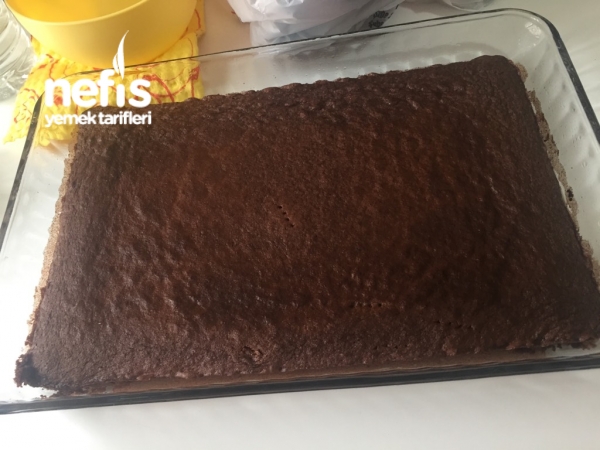Muhallebili Kakaolu Kek Nefis Yemek Tarifleri