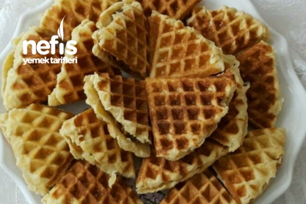 waffle kurabiye