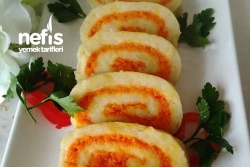 Pasta Görünümlü Patates Salatası Enfes Yemek Tarifleri Pasta Görünümlü Patates Salatası Enfes Yemek Tarifleri