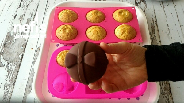 Çikolata Kaplı Muffin Tarifi