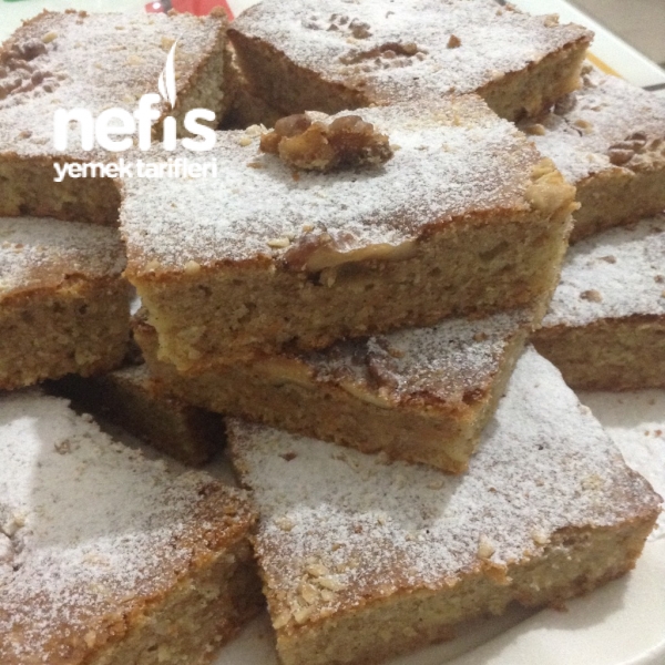 Elmalı Havuçlu Cevizli Kek (Tam Ölçülü) Nefis Yemek Tarifleri