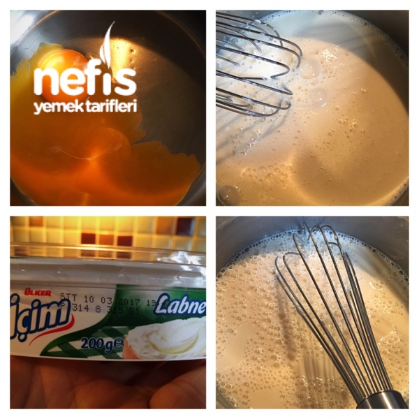 Sade Pasta Kreması (Labneli) Nefis Yemek Tarifleri