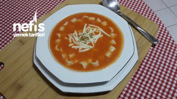 İtalyan Usulü Domates Çorbası