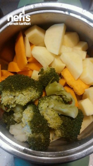 Kış Çorbası (Balkabağı, Kereviz, Brokoli)