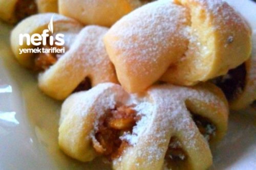 Margarinsiz Şekilli Elmalı Kurabiye Nefis Yemek Tarifleri