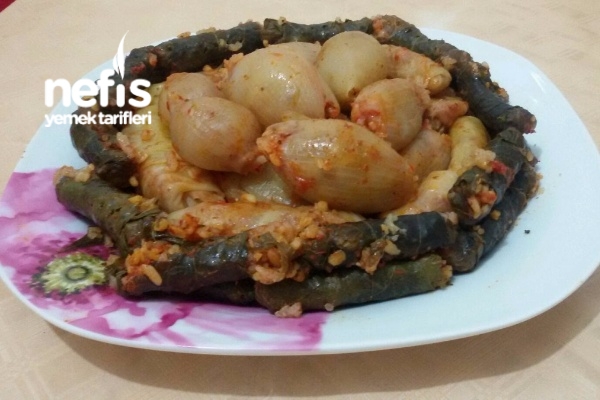 Sogan Dolmasi Nefis Yemek Tarifleri 2778559