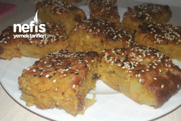 Patatesli Soğanlı Enfes Kek Nefis Yemek Tarifleri