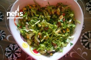 Mantarlı Avokado Salatası Tarifi