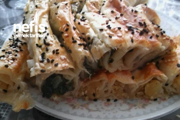 Yumusacik Ispanakli Ve Patatesli Kol Boregi Nefis Yemek Tarifleri