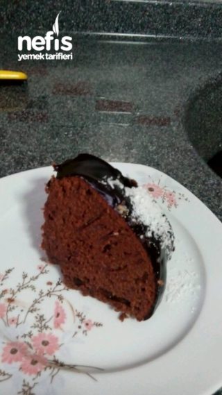 Κέικ πουτίγκας τσαγιού με γεύση Brownie