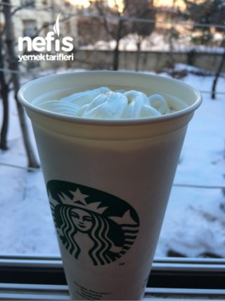 Starbucks Kahve ( Soğuk beyaz çikolatalı mocha tadında)