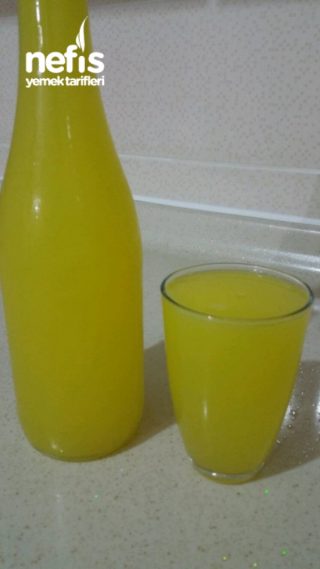 Limon Aromalı Portakal Suyu Tarifi
