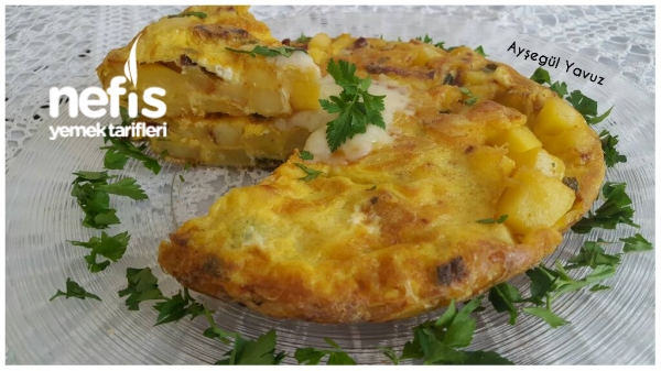 Patatesli Sucuklu Omlet (nefiss)