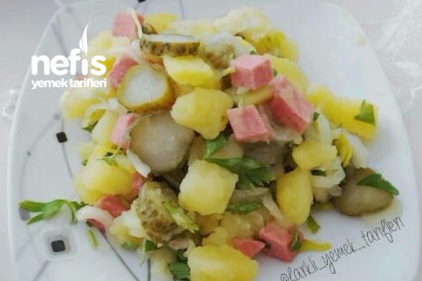 Alman Usulü Patates Salatası