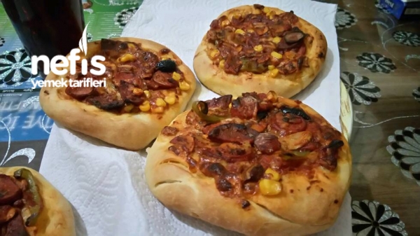 Mini Pizza(dondurucuya Uygun Pratik)