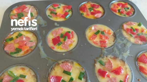Kahvaltılık Muffin Omletler - Nefis Yemek Tarifleri