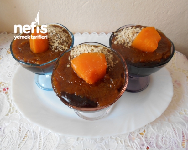 Balkabağı Püreli Pekmezli Muhallebi Nefis Yemek Tarifleri