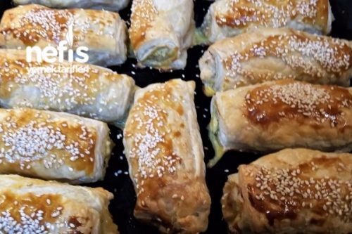 Milföy Börek (Taze Peynirli,Soğanlı) Nefis Yemek Tarifleri