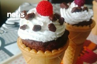 Dondurma Külahında Kek Tarifi