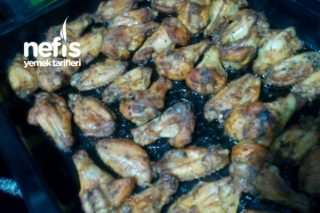 Fırında Mangal Tadında Tavuk Kanat-But Tarifi