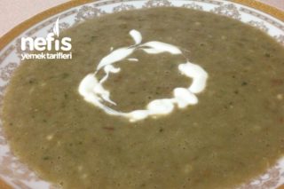 Ispanaklı Yeşil Mercimekli Çorba (Barley Soup) Tarifi