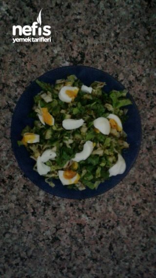 Yumurtali Salata 150 Kalori