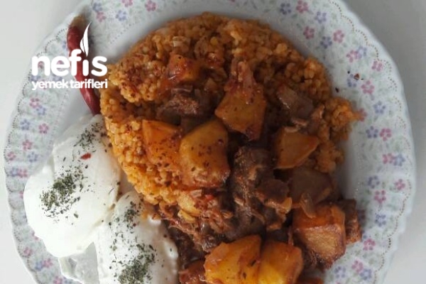 Bulgur Pilavı, Patatesli Et Yemeği Nefis Yemek Tarifleri