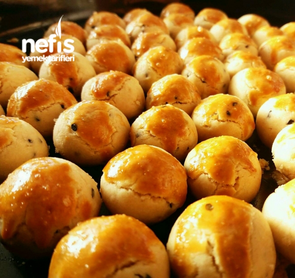 Çörek Otlu Susamlı Atıştırmalık Minik Kurabiyeler Nefis Yemek Tarifleri