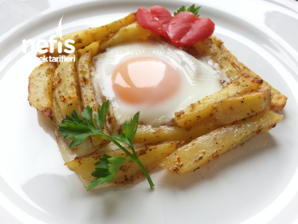 Fırında, Kahvaltılık Baharatlı Yumurtalı Patates