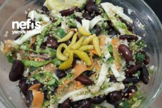 Nefis Salata (Bol Protein Ve Lif Kaynağı) Tarifi