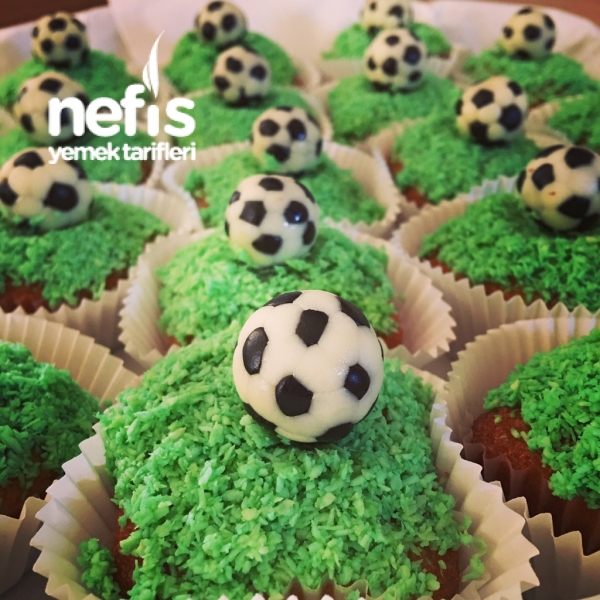 Futbol Muffin Cupcake