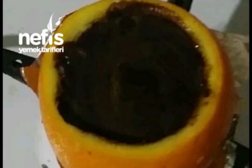 Portakal Kabuğunda Kahve Nefis Yemek Tarifleri