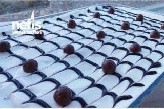 Çikolata Soslu Etimek Tatlısı (Detaylı Anlatım) Tarifi