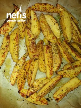 Fırında Baharatlı Patatesler