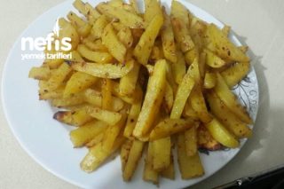 Fırında Yoğurtlu Patates Kızartması Tarifi