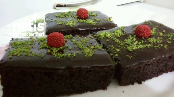 Duble Islak Çikolatalı Kek(yiyenler Vazgeçemiyor)