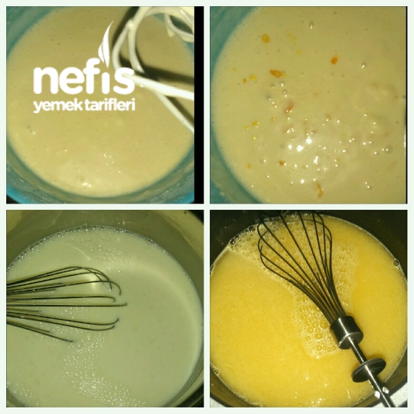 Portakal Soslu Muhallebili Kek (Muhteşem) Nefis Yemek Tarifleri
