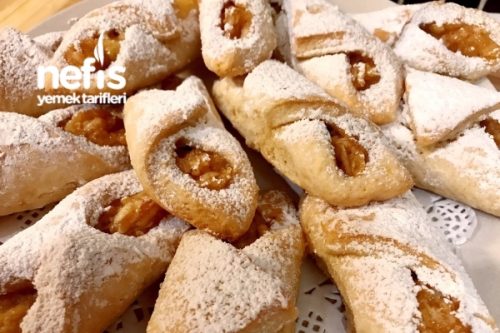 Margarinsiz Kek Gibi Yumuşacık Elmalı Kurabiye Nefis Yemek Tarifleri