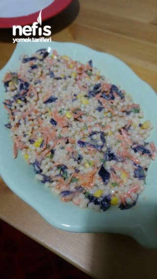 Renkli Kuskus Salatası
