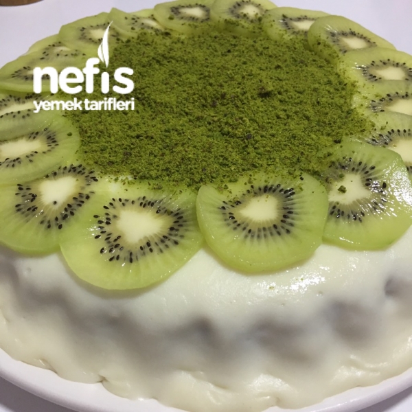 Ispanaklı Kivili Kek Nefis Yemek Tarifleri