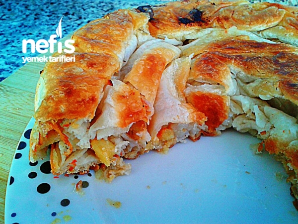 Tavada Sulu Dolama Börek (Patatesli) Nefis Yemek Tarifleri