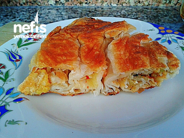 Tavada Sulu Dolama Börek (Patatesli) Nefis Yemek Tarifleri