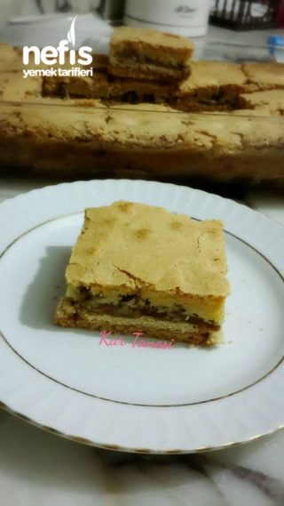 Bisküvili Elmalı Pasta