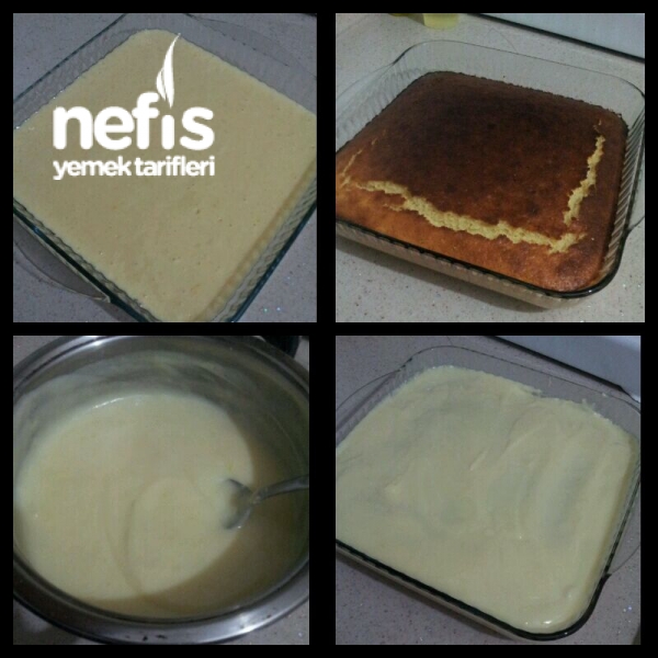 Muhallebili Limonlu Kek Nefis Yemek Tarifleri