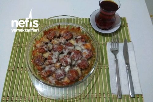 Bayat Simitle Kolay Pizza Tarifi