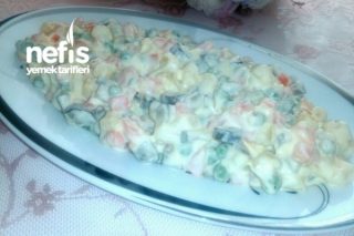 Rus Salatası (Ev Yapımı Garnitürlü) Tarifi